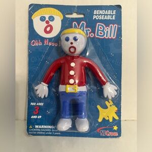 Nj Croce Mr Bill Bendable Poseable Doll